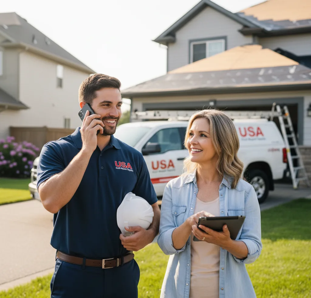 USA Roof Repair Experts customer support in White Salmon